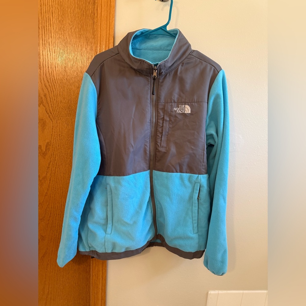 The North Face Jacket Polartec Fleece Carolina Blue Women's Size XL